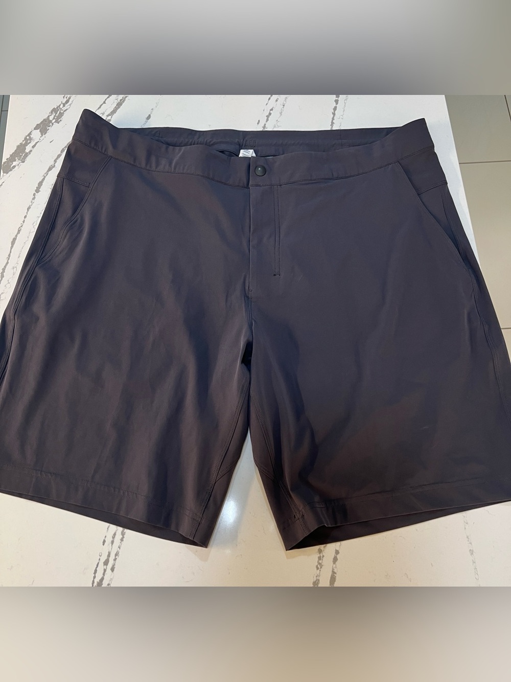 lululemon athletica Pace Breaker Lined Shorts Size 40 Graphite Grey - Charcoal